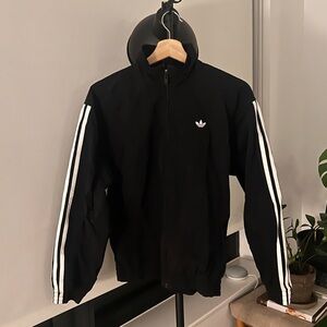 Adidas originals 3 stripes full zip windbreaker